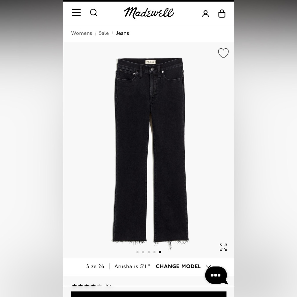 Madewell Cali Demi-Boot Jeans in Edmunds Wash: Raw-Hem Edition